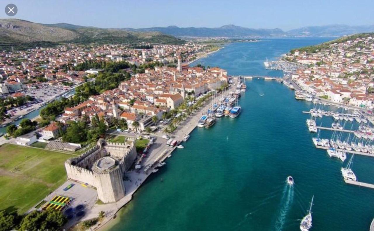 The Best Old Town View Apartment, 5 Min Walk, Parking Trogir Luaran gambar