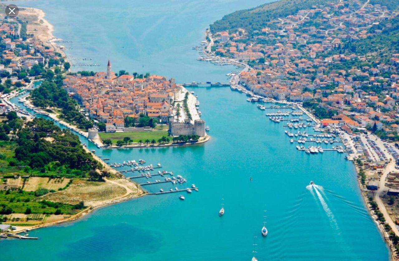 The Best Old Town View Apartment, 5 Min Walk, Parking Trogir Luaran gambar